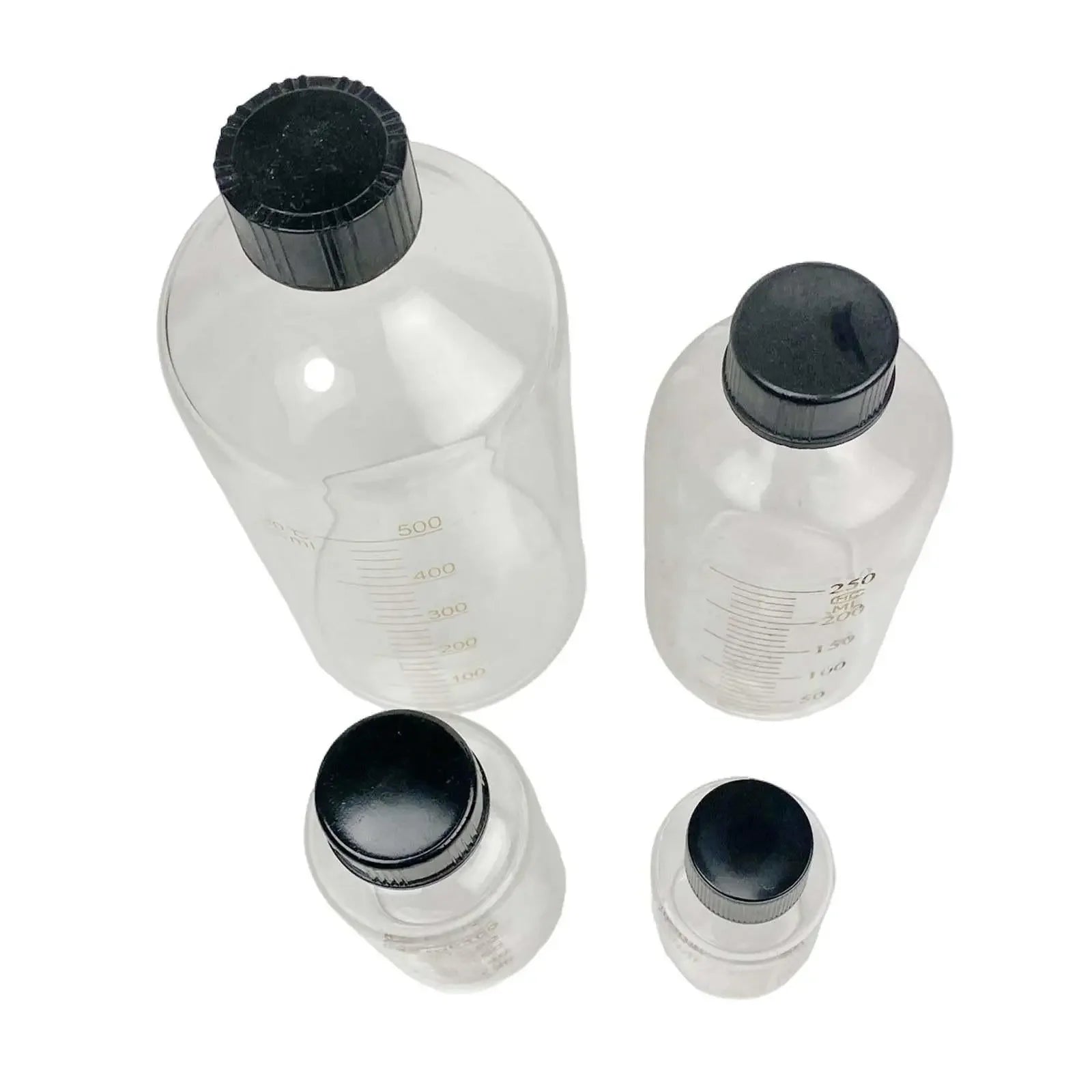 50ml 100ml 150ml 200ml 250ml 500ml Borosilicate Glass Scale Serum Bottle Reagent Sample Bottle Lab - KiwisLove