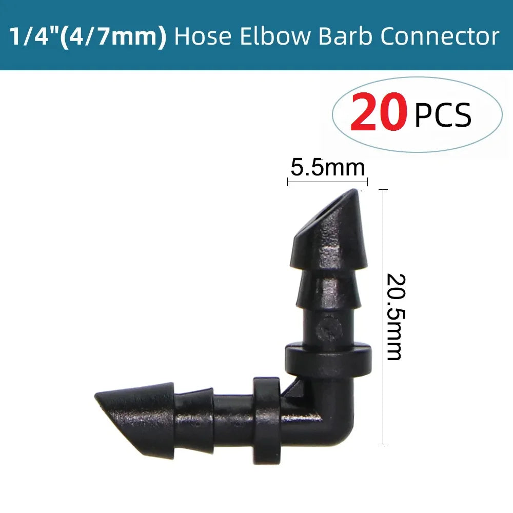 5-50M Garden Drip Irrigation System Automatic Watering Water Hose Micro Drip Watering Kits with Adjustable 8 Holes Drippers