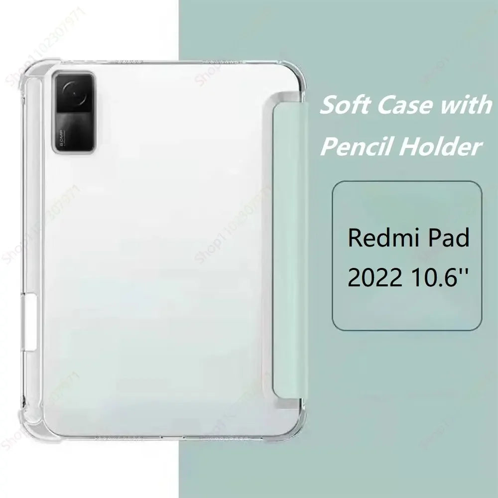 Case for Xiaomi tablet Redmi Pad Global ROM 10.6" Trifold Stand Redmi SE 2023 Funda RedMi Pad 11 inch Xiaomi 6/6pro Xiaomi5/5pro