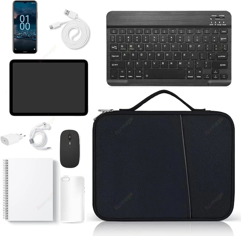 Tablet Sleeve Bag for Samsung Galaxy Tab S11 Ultra 14.6'' /S11 11'' 2025 S9 S10 Plus S10 FE/FE+ 13.1 S8/S7/ S9+/S8+/S7+FE 12.4''