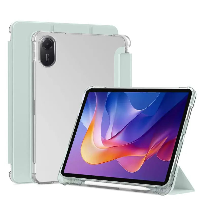 For Xiaomi Redmi Pad 2 Case 11 inch 2025 TPU Soft Funda For Xiaomi Redmi Pad SE 11'' 2023 with Pencil Holder Auto Sleep/Wake up