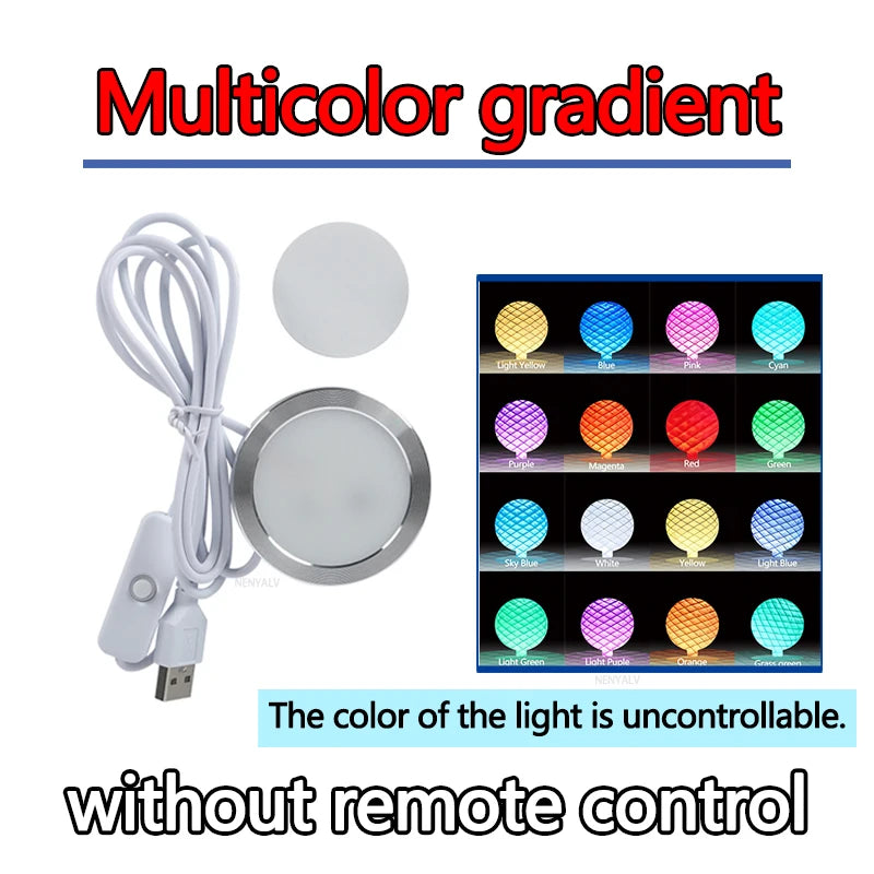 For Bambu Lab Led Lamp Kit Adjustable Light Kit Led Light Parts Hardware DIY Model white /cold/warm light Without Lamp shell 001