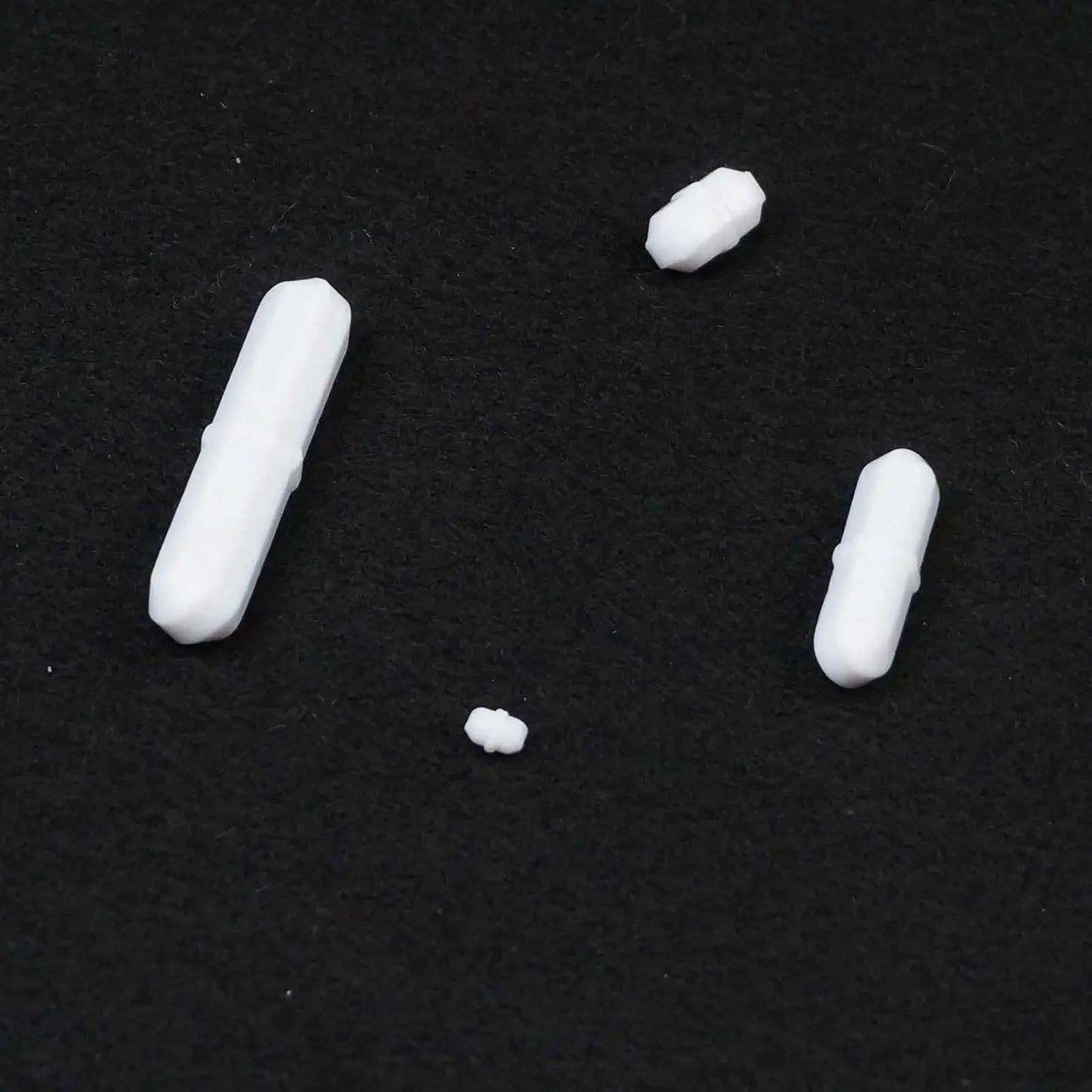 Stirrer Bar 6/10/15/20/25/28/30/35/40/45/50/60/70/100mm PTFE Coated Magnetic Lab Stirring Tool B Type - KiwisLove