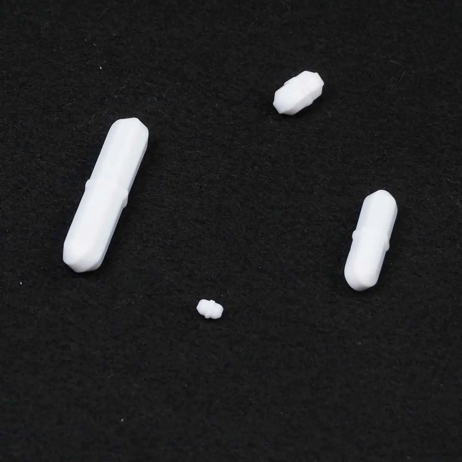 Stirrer Bar 6/10/15/20/25/28/30/35/40/45/50/60/70/100mm PTFE Coated Magnetic Lab Stirring Tool B Type - KiwisLove