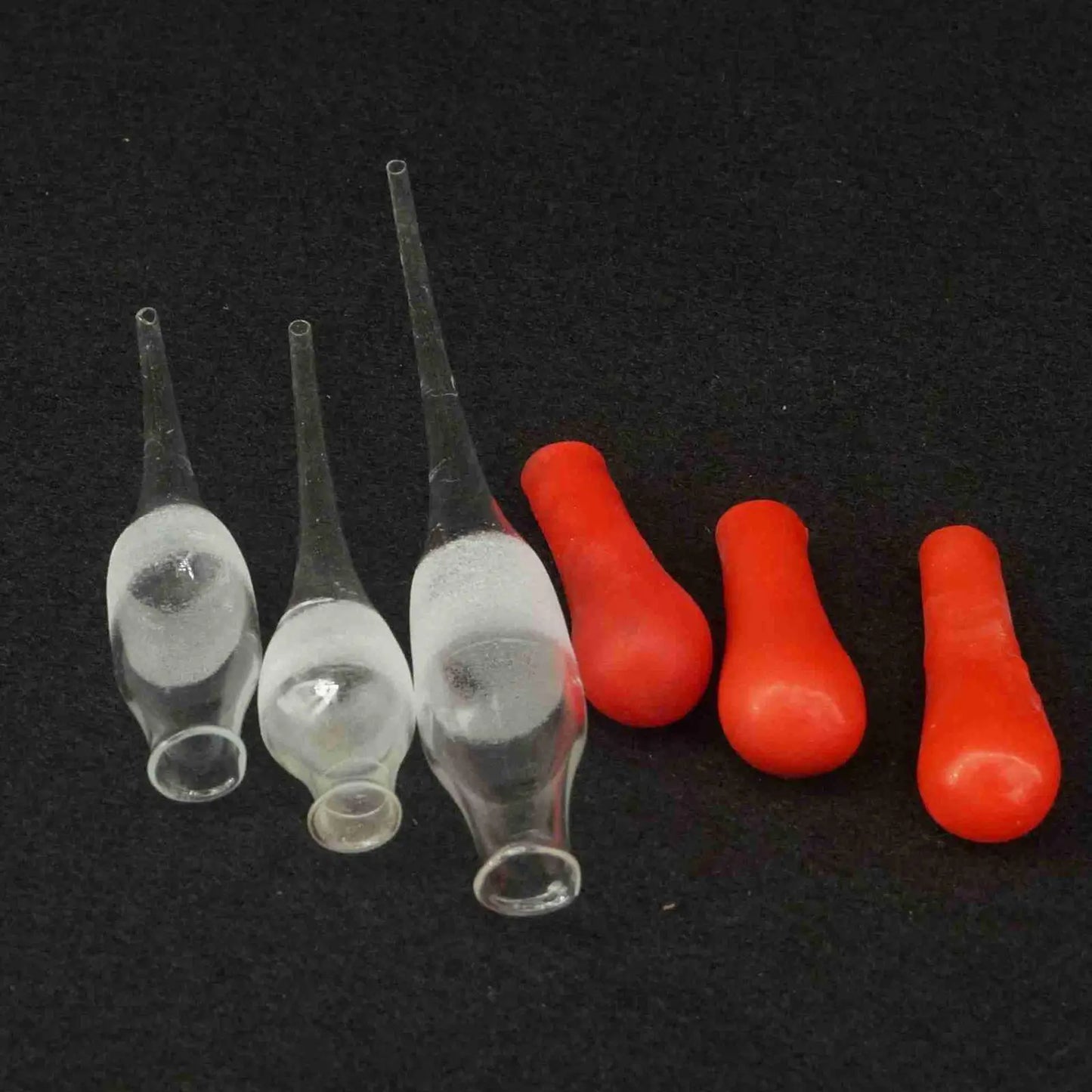 Clear Glass Dropping Bottle Pipette 30/60/125ML With Ground Glass Stopper and Dropper - KiwisLove