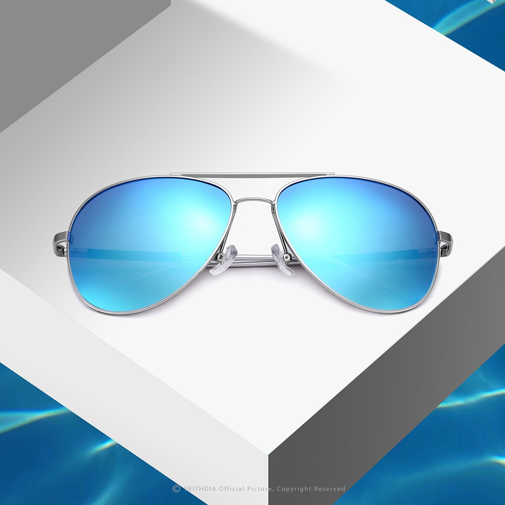 VEITHDIA Polarized UV400 Protection Sunglasses Men's Brand Designer Fashion Classic Outdoor Driving Sun Glasses For Male V2839 - KiwisLove