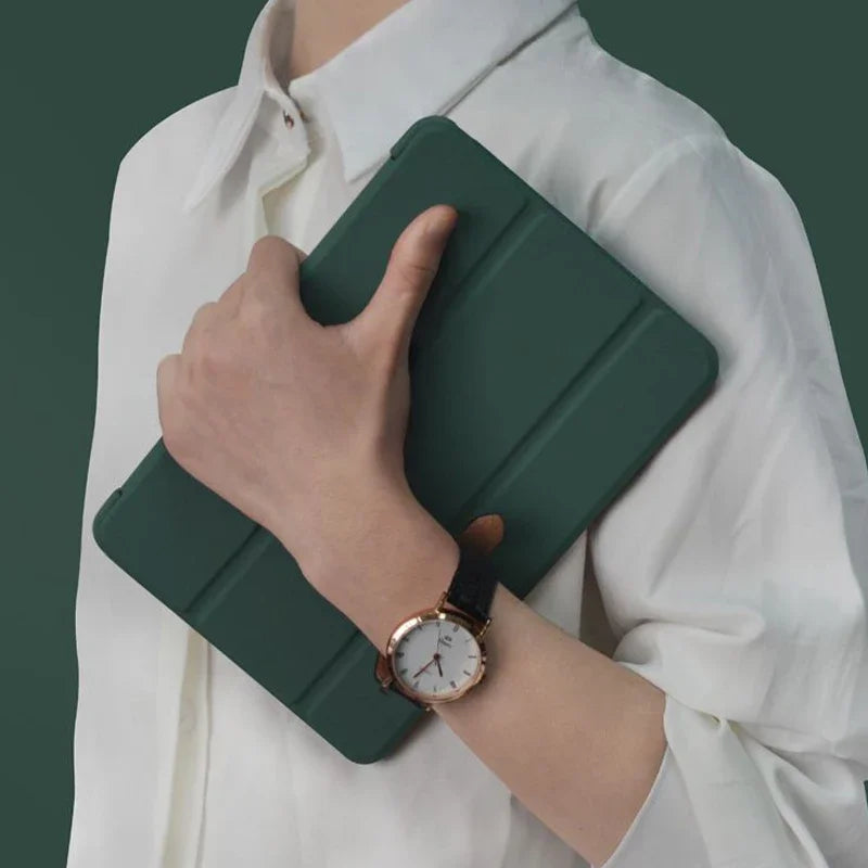 For New Galaxy Tab S6 lite 10.4 2024/2022 Sleep Case With Pen Holder Cover Galaxy Tab S6 lite 10.4'' SM-P620/P625/P610/P615/P619