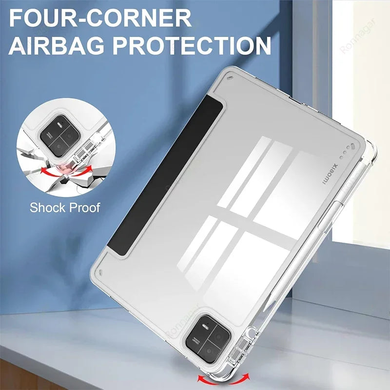 For Xiaomi Mi Pad 7 Case 2024 Xiaomi Pad 7 Pro 11.2'' Magnet Tablet Stand Cover For Xiaomi MiPad 6 11" Redmi Pad SE 8.7 11 Inch