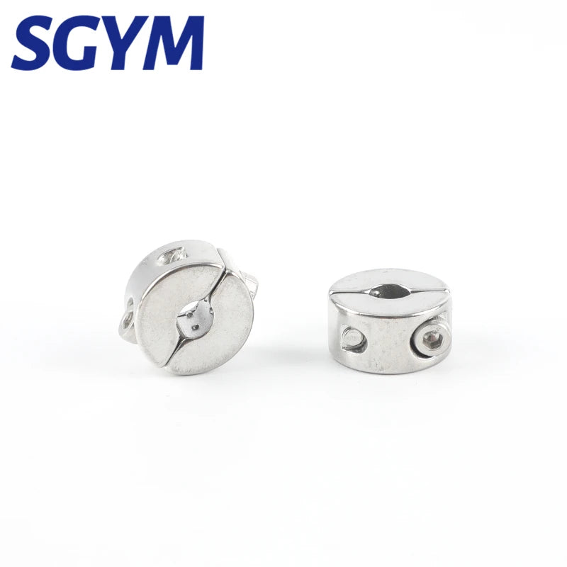 5/10 PCS 316 Stainless Steel Wire Rope Grip Stop Single Pivot Cable Suspension Round Clamp Cable Clip Hexagon Grub Screw Bolts