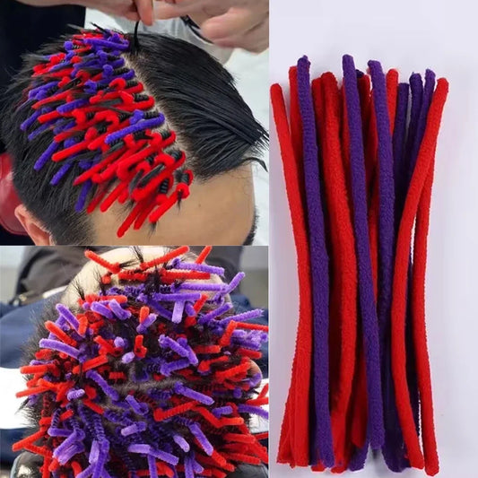 20pcs/pack Afro Hair Perm Rods Small Wavy Fluffy Corn Perm Rollers Curlers Bar Wild Curly Hair Maker Tools Beauty - KiwisLove