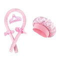 Heatless Curling Rod night cap Lazy Hair Curlers Headband No Heat Ribbon Hair Rollers Sleeping Soft Headband Hair Styling Tools - KiwisLove