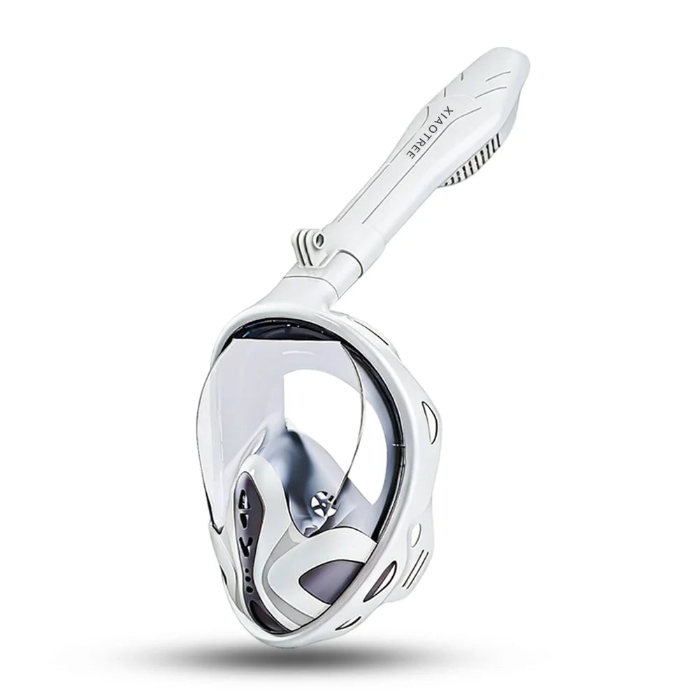 XIAOTREE New Underwater Diving Anti-Fog Full-Face Snorkeling Mask, Snorkel Breathing Mask, Safe and Waterproof