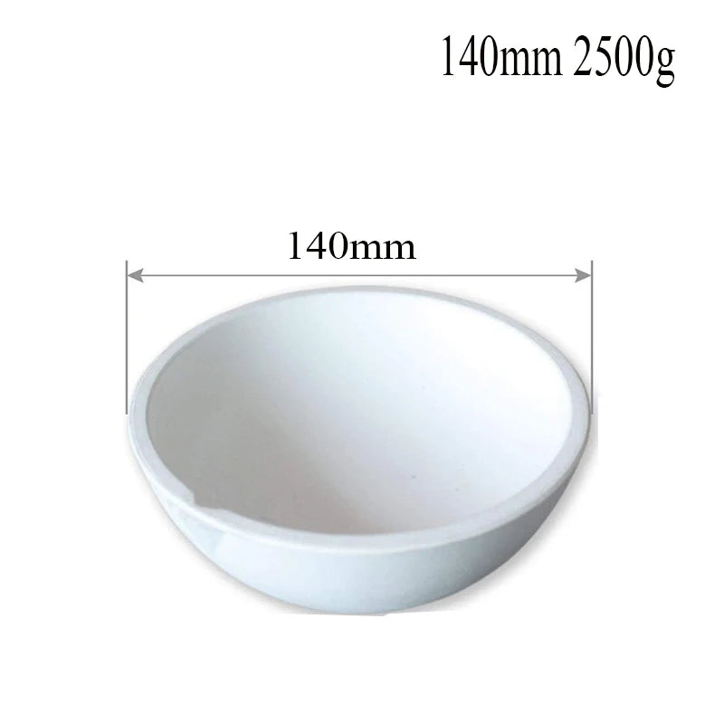 100g-2500g Quartz bowl crucible High Temperature Furnace Melting Casting Refining Silver Jewelry tools