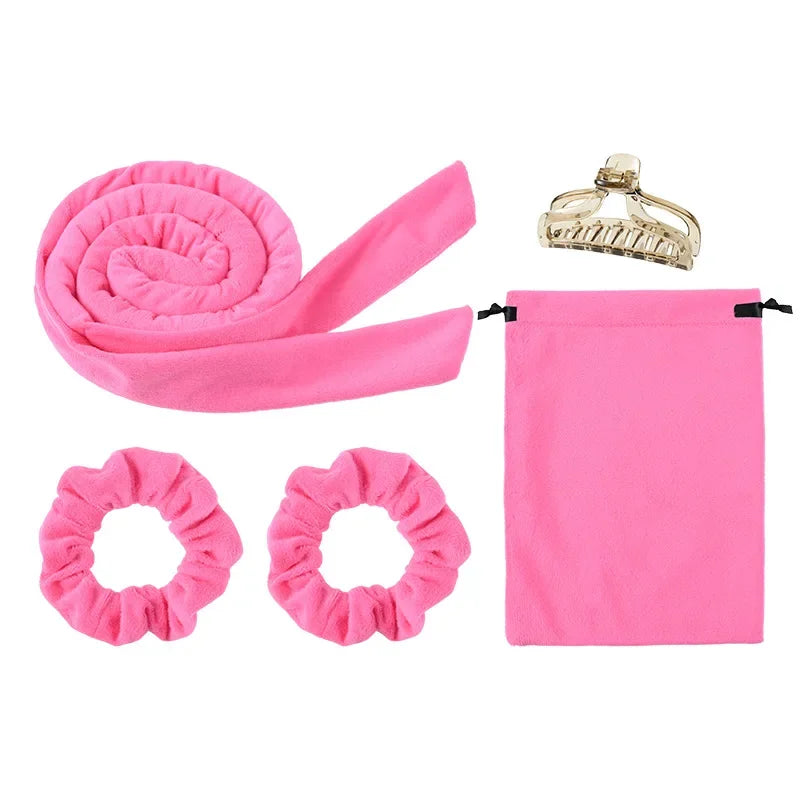 Wuwulk Heatless Curling Rod Headband No Heat Hair Curlers Silk Curls Lazy Hair Rollers Sleeping Soft Headband Hair Styling Tools - KiwisLove