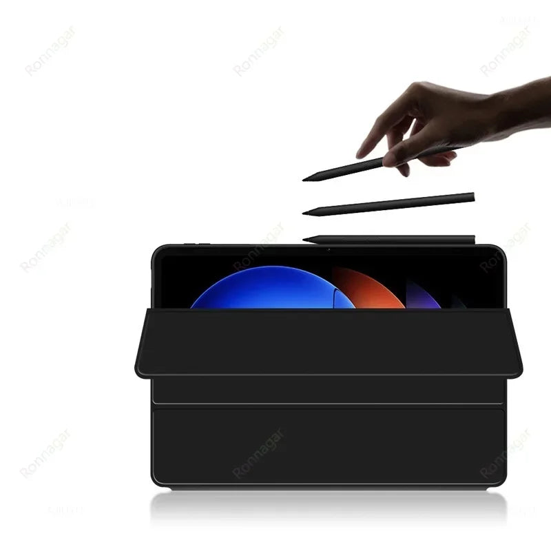 Smart Funda Case For 2024 Xiaomi Pad 7 Case 11.2 inch Tablet Case Magnetic Folding Case For Coque Xiaomi Pad 7 Pro Mi Pad 7 Case