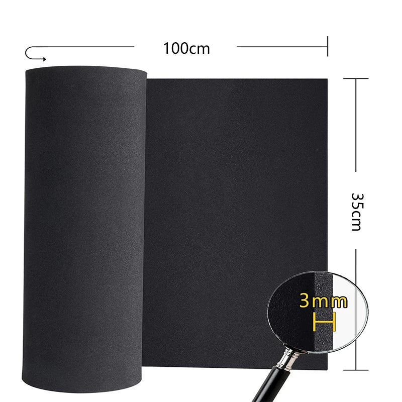 1pcs Thickness 1/2/3/5/10mm Eva Foam Sheets Sound-Absorbing Noise Spone Foam Craft Eva Sheets Handmade Making Material