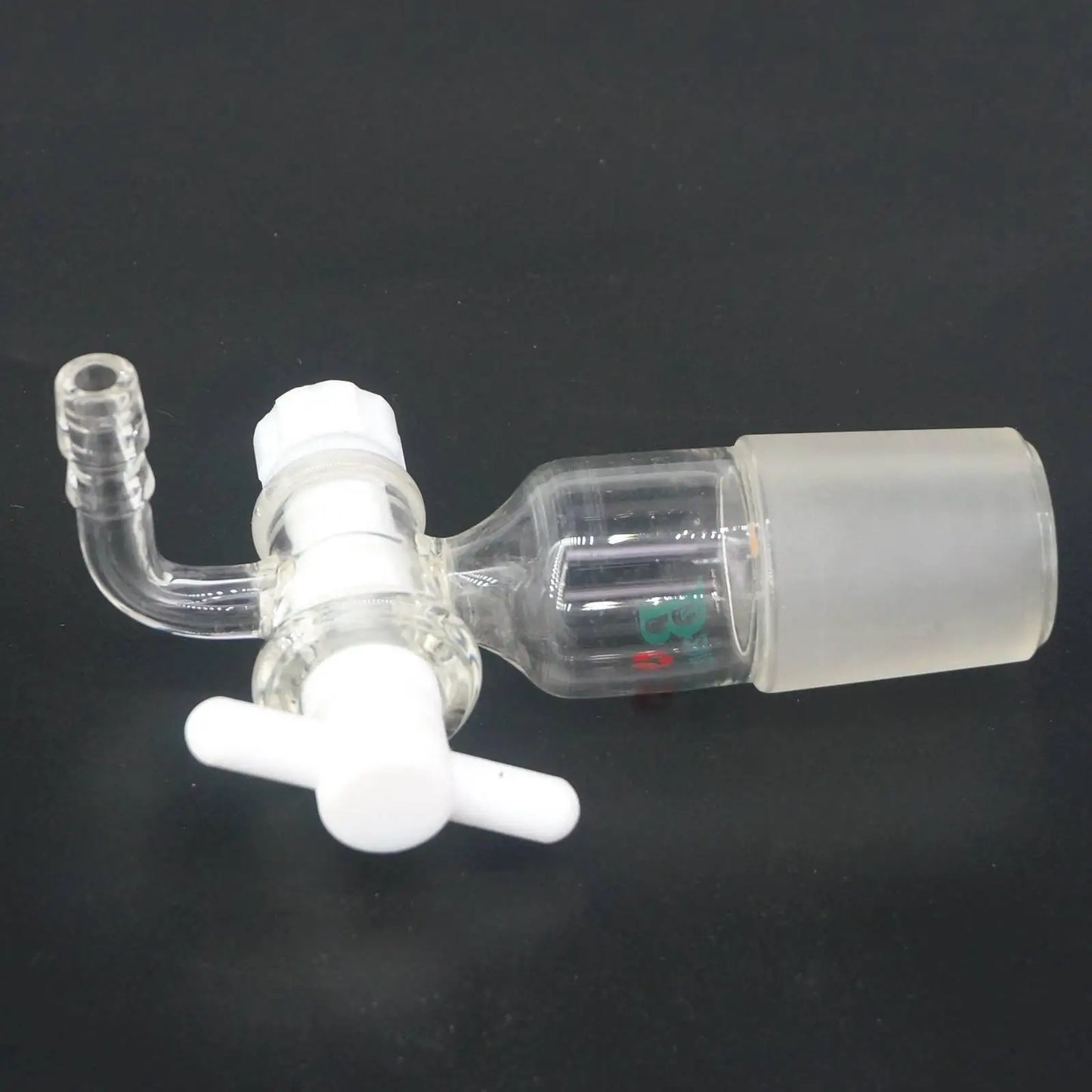 14/23 19/26 24/29 29/32 Joint Lab 90 Degree Adapter With PTFE Stopcock Ware - KiwisLove
