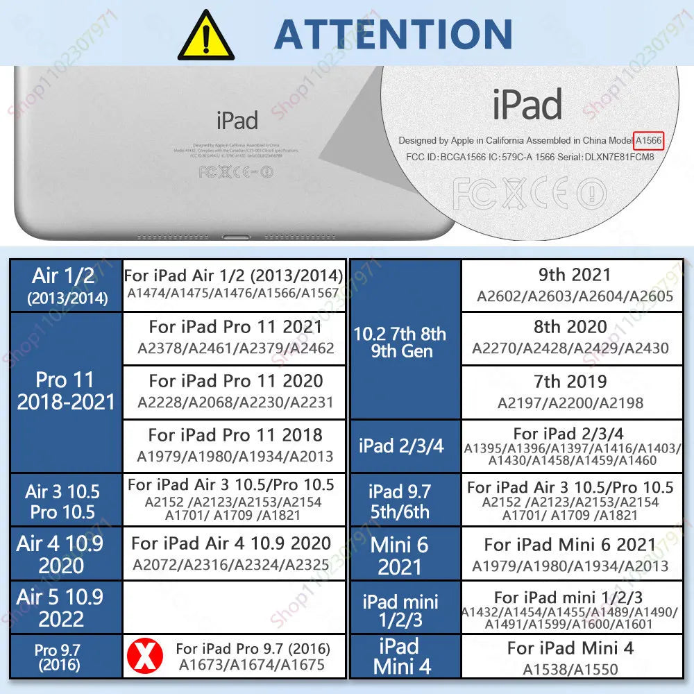 With Pencil Holder Funda for New iPad Pro12.9 5th 6th Air13 Pro13 10.2 9th A16 11th 2025 Air11 M2 M3 Pro11 M4 10th 10.9 10.5 9.7