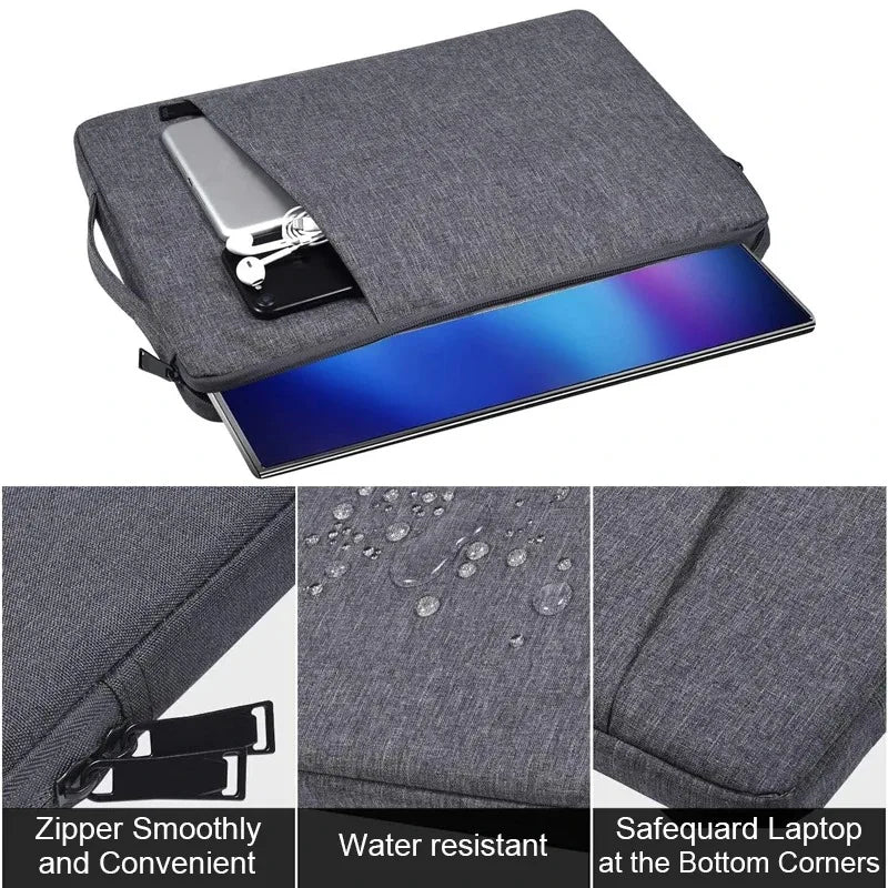 13.1inch Tablet Sleeve Case for 2025 Samsung Galaxy TabS10 FE S10/S9/S8 Ultra 14.6inch Handbag Cover for S7/S8/S9FE 12.4'' Funda