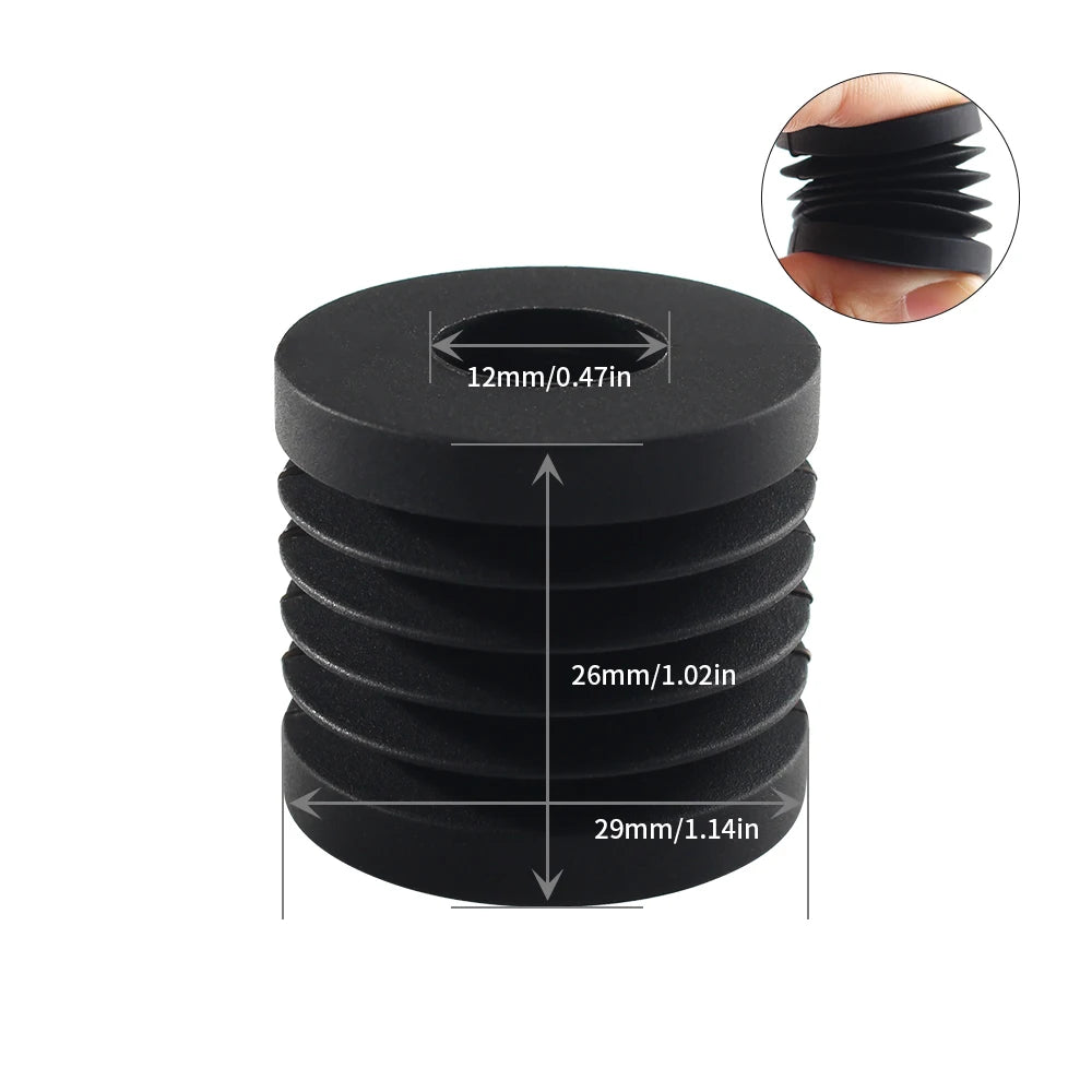 For Bambu Lab P1P/P1S Anti Vibration Feet Pad Anti-slip Anti-Shock Dust-proof Rubber Foot Pad Bamboo Bambulabs X1/X1C 3D Printer - KiwisLove