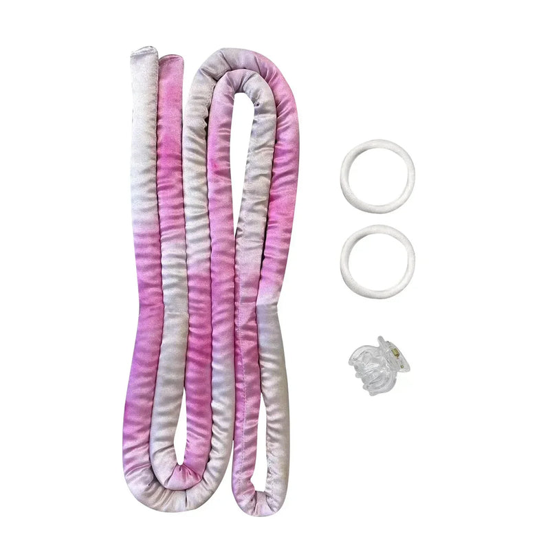 Heatless wave Rod Head band No Heat Silk Curls Ribbon Hair Rollers Sleeping Soft Headband Lazy Hair Curlers Hair Styling Tools