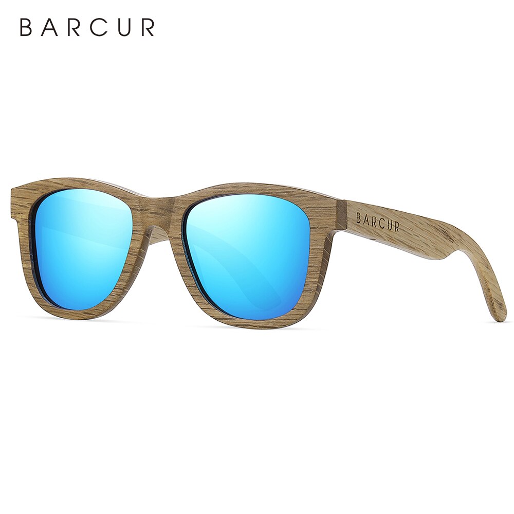 BARCUR Polarized Wood Sunglasses for Men Women Sun Glasses Eco-Friendly Male Eyewear Oculos de sol feminino frete gratis - KiwisLove