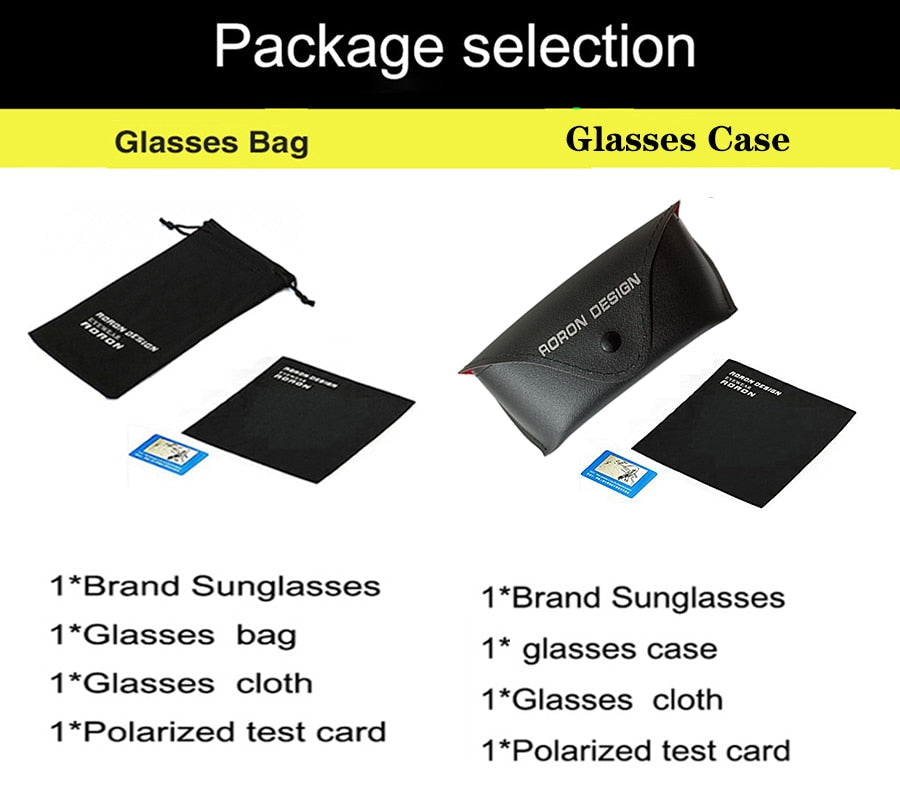 AORON Men Polarized Sunglasses Classic Pilot Glasses Brand Goggoles UV400 Protection Metal Frame - KiwisLove