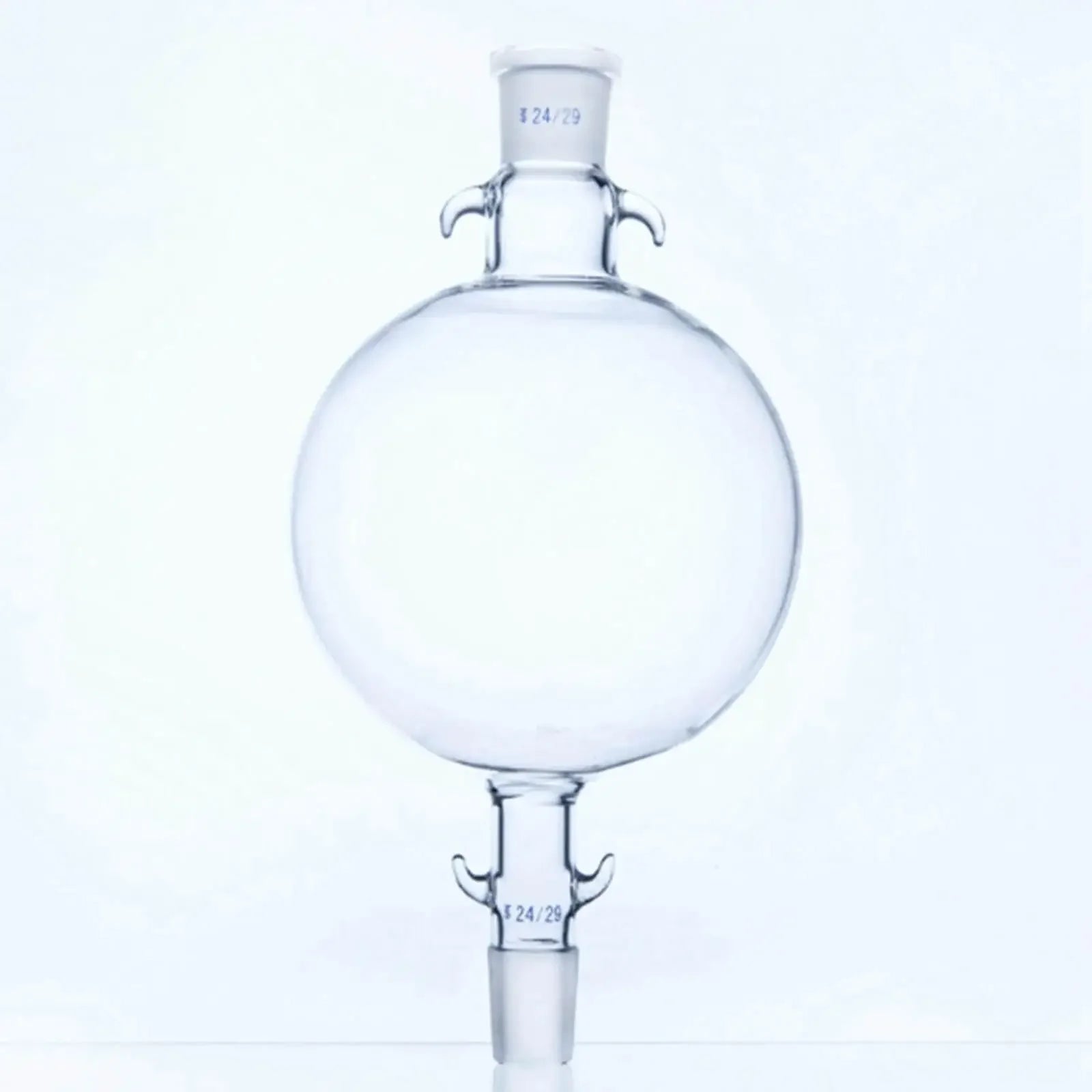 Capacity 100/250/500/1000ml Joint #19 #24 Borosilicate Glass Chromatography Solvent Reservoir Ball Glass Bottle Lab - KiwisLove