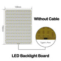 For Bambu Lab Led Lamp Kit Adjustable Light Kit Led Light Parts Hardware DIY Model white /cold/warm light Without Lamp shell 001