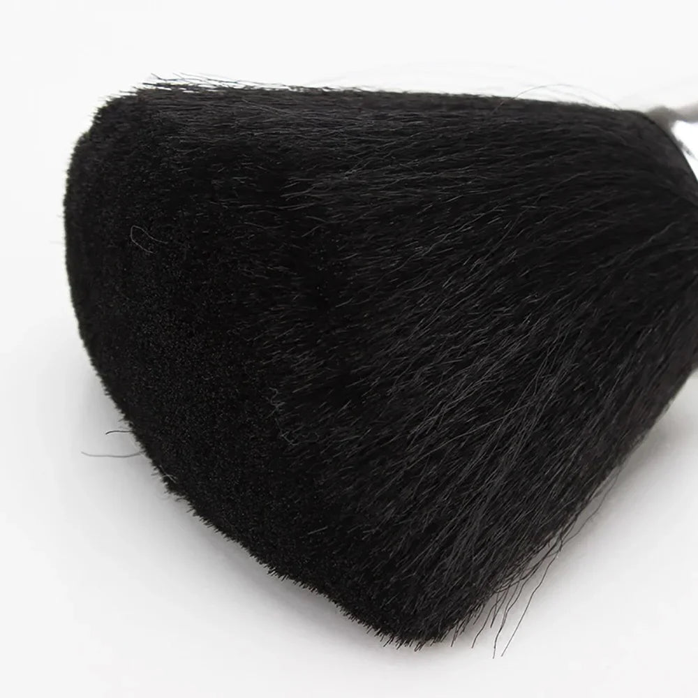 Hairdressing Soft Brush Black Hairdressing Sweeping Neck Hair Cleaning Duster Hair Cutting Brush Barbershop Hair Cut Brush Tools - KiwisLove