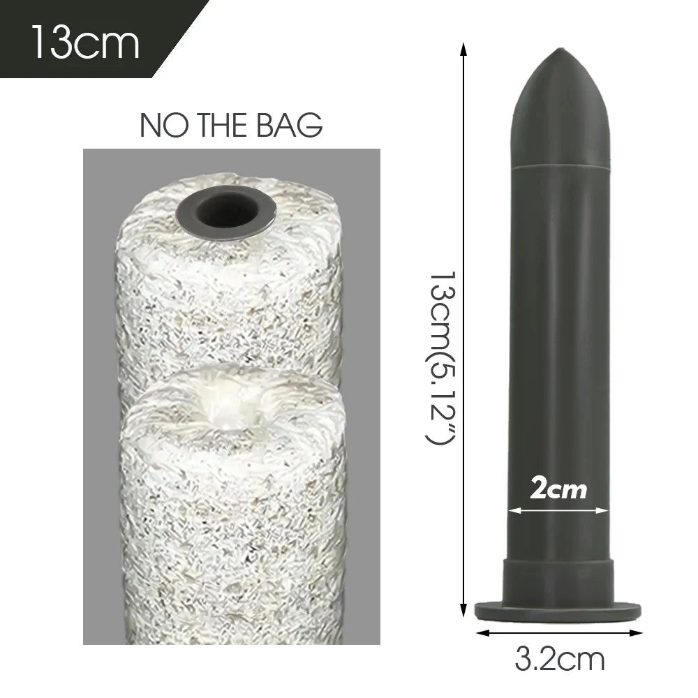 Greenhouses Reusable Inoculation Sticks for Mushroom Plastic Convex Edge Mushroom Punch Pole Cultivation Tools Edible Fungi Inoc