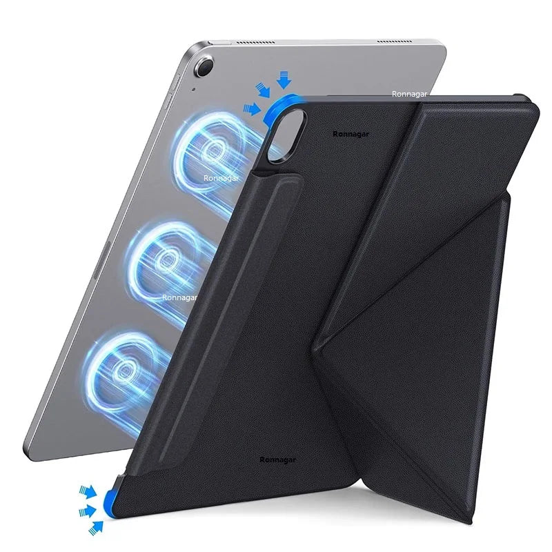 For iPad A16 11th 2025 Air11 13 inch M2 M3 Ipad Pro11 12.9 13 2024 M4 Magnet Detachable Cover Ipad Air4 5 6 7 10th Gen Capa