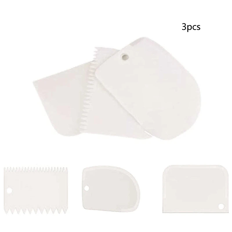 Plastic Cake Dowel Rods Set White Cake Sticks Support Rods Separator Plates Multilayer Cake Stand Suspended Gasket