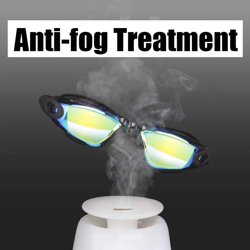 Swimming Goggles Professional Waterproof Swim Eyewear Glasses Anti-fog 100% UV Protection No Leaking For Adult Men Women Youth