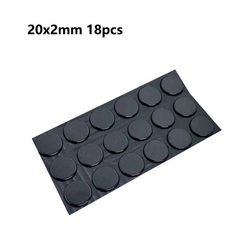 Strong Self-Adhesive Clear Door Stopper Rubber Damper Buffer Cabinet Bumpers Furniture Dots Cushion Protective Pads Tiny Bumpons