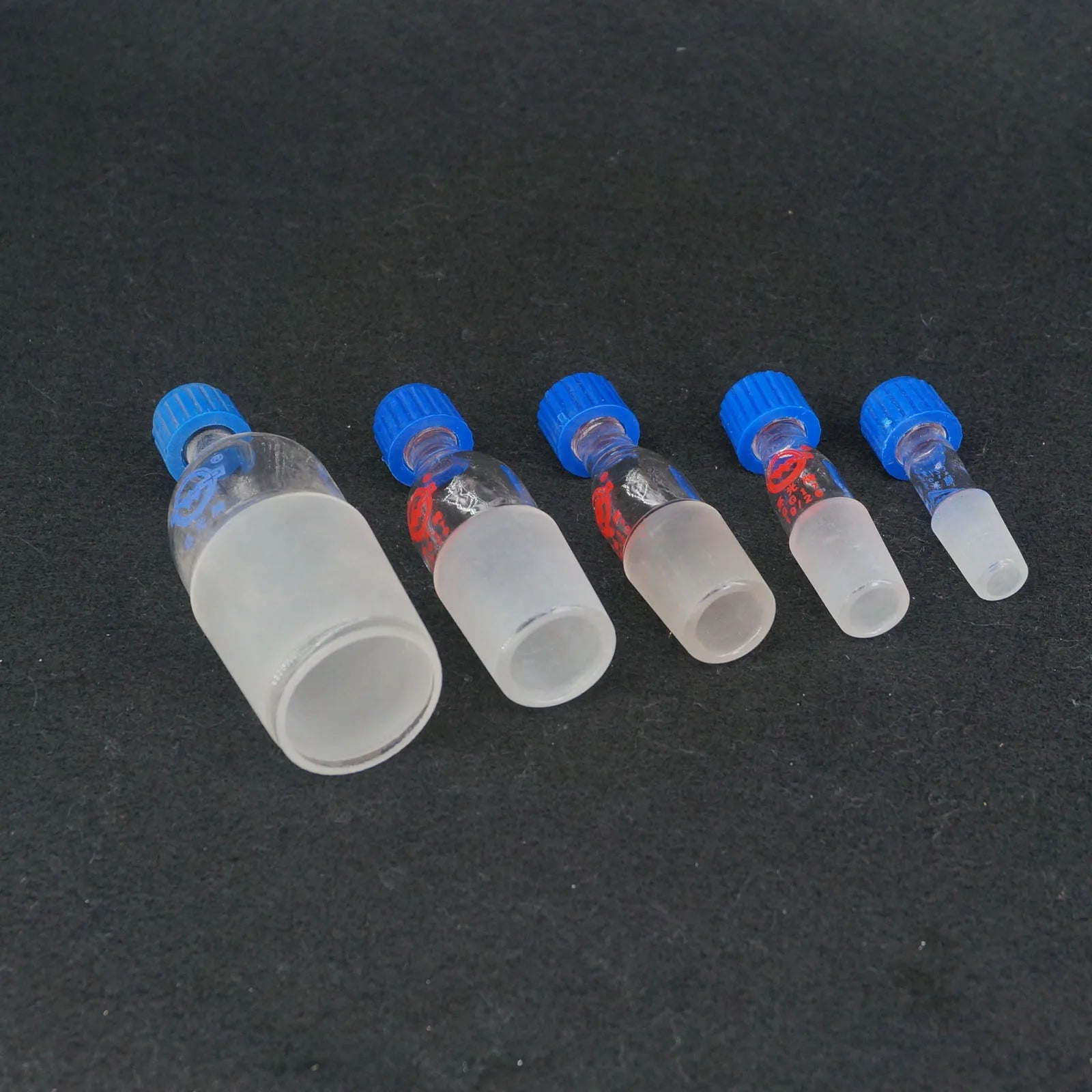 Size 14/23 19/26 24/29 24/40 29/32 34/35 40/38 Stopper Ground Joint Glass Bushing Thermometer Adapter Screw Cap Labware - KiwisLove