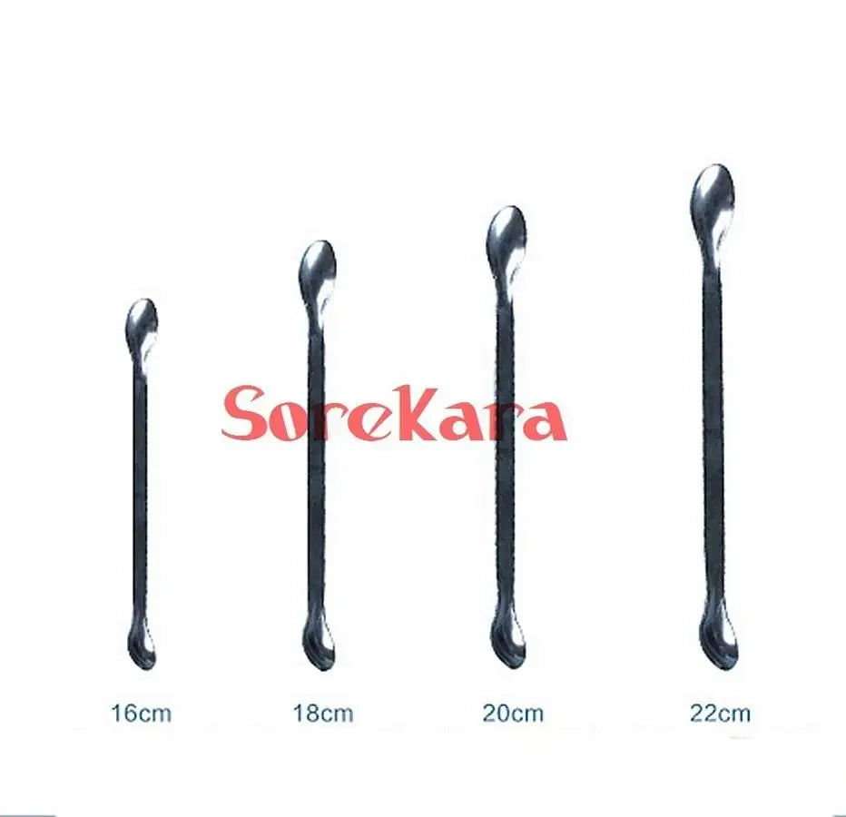 16/18/20/22cm Stainless Steel Medicinal Spoon Ladle Double-ended  Pharmacy - KiwisLove