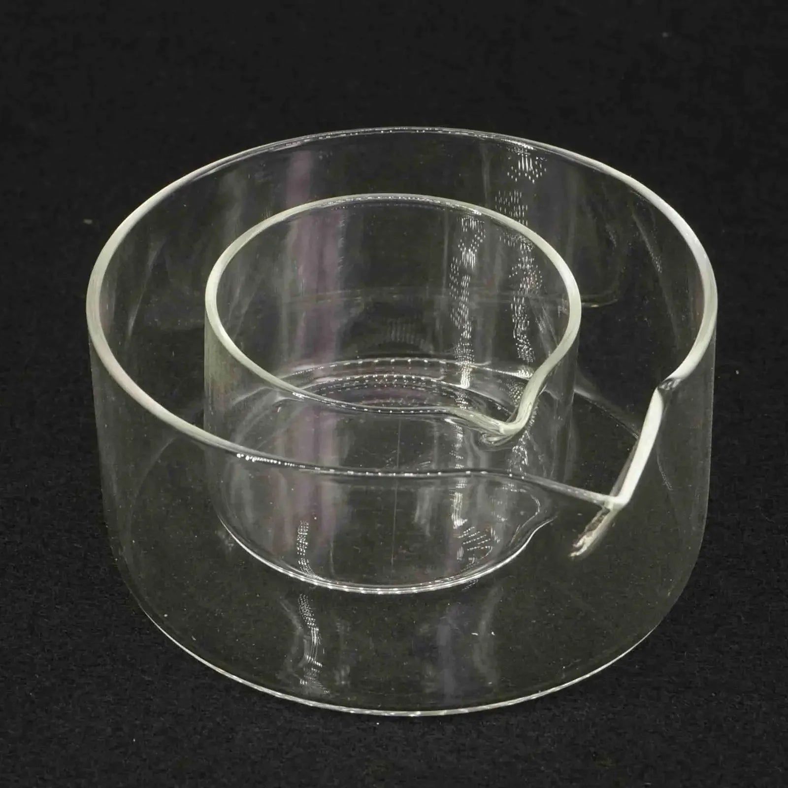 Lab Glass Crystallizing Dishes 60/90/100/125mm O.D with Spout Crystallization Experiment - KiwisLove