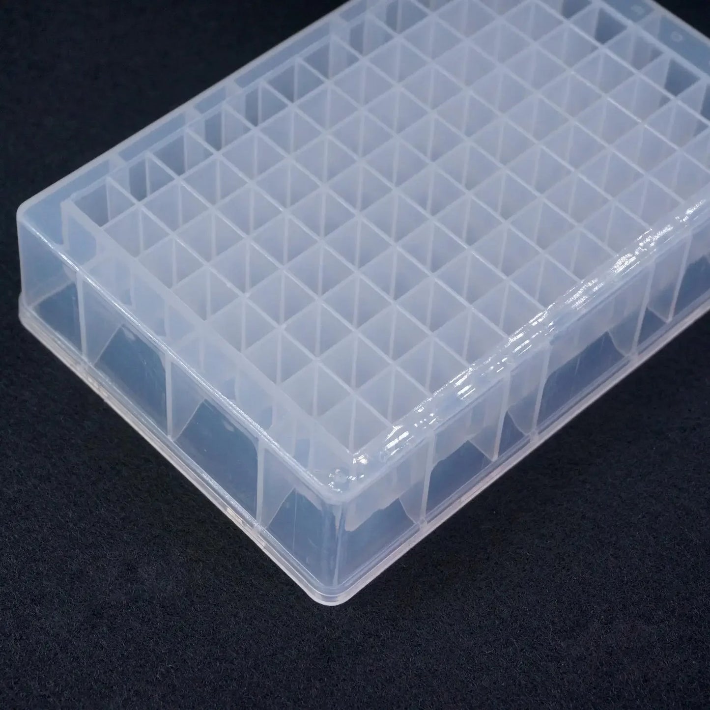 1.2ml 96 Holes PP 126x82x24mm Deep Well Microplate Square Hole U-Bottom - KiwisLove