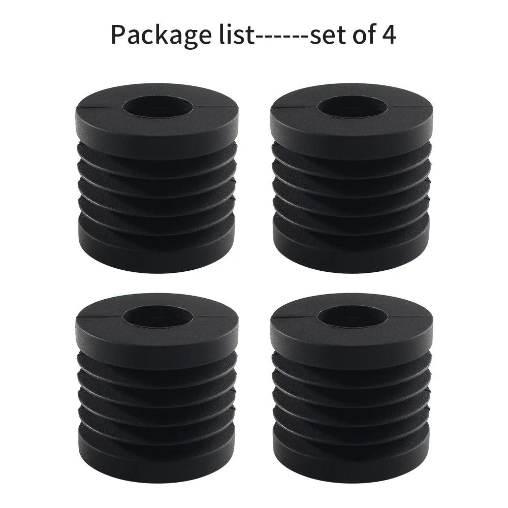 For Bambu Lab P1P/P1S Anti Vibration Feet Pad Anti-slip Anti-Shock Dust-proof Rubber Foot Pad Bamboo Bambulabs X1/X1C 3D Printer - KiwisLove