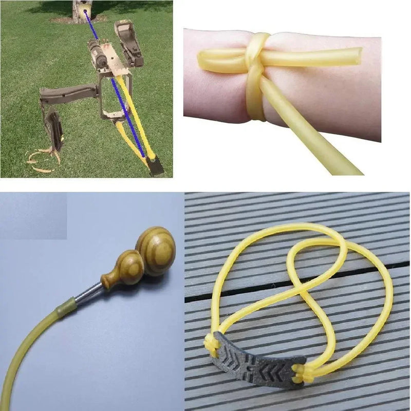 1M/2M Nature Latex Rubber Hoses ID 1.5 ~20mm Slingshot Tubing Catapult  High Resilient Elastic Surgical Medical Tube