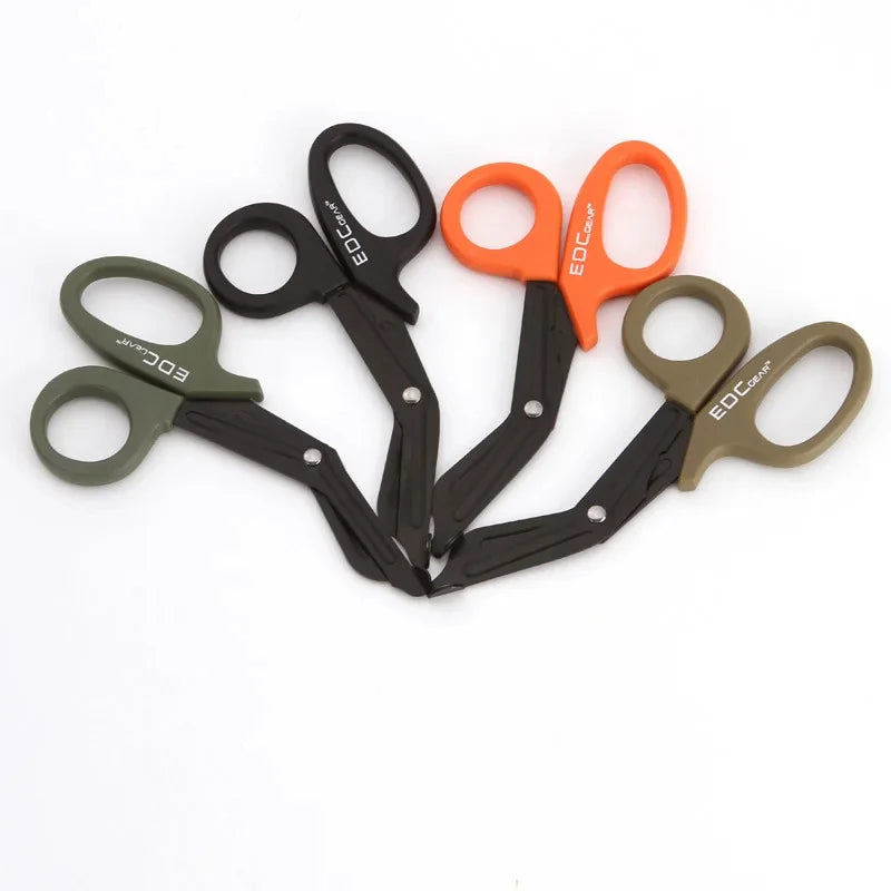 2024 Survive Rescue Scissor Trauma Gauze Cutter Emergency First Aid Shear Outdoor Paramedic Bandage Medical Scissors Tool