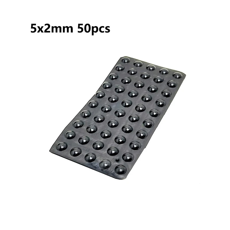 Strong Self-Adhesive Clear Door Stopper Rubber Damper Buffer Cabinet Bumpers Furniture Dots Cushion Protective Pads Tiny Bumpons