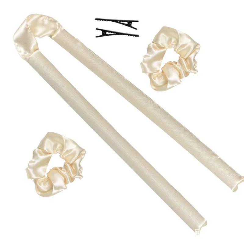 Heatless Curling Rod Headband No Heat Hair Curlers Lazy Hair Rollers Sleeping Soft Curl Bar Wave Formers DIY Hair Styling Tools - KiwisLove