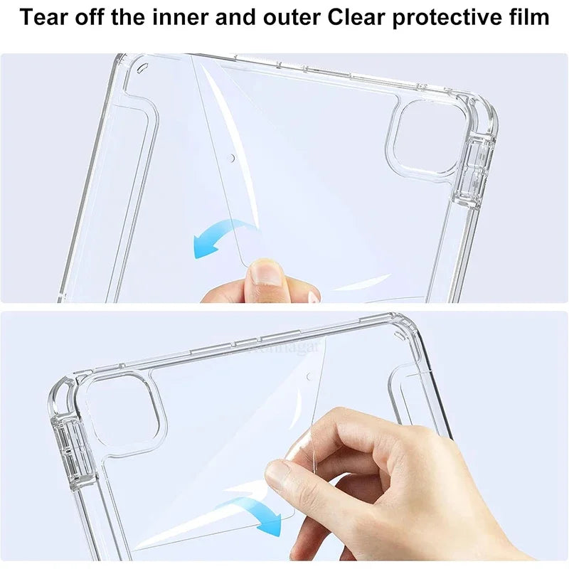 Y Fold Magnetic Case For iPad A16 2025 Air5 Air4 iPad Air11 13 M3 M2 M4 M5 Pro11 13 12.9 10th 9th 8th 6th 5th 10.9 10.5 10.2 9.7