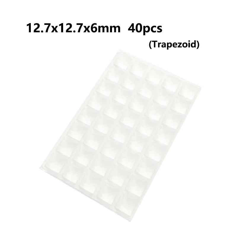 Strong Self-Adhesive Clear Door Stopper Rubber Damper Buffer Cabinet Bumpers Furniture Dots Cushion Protective Pads Tiny Bumpons