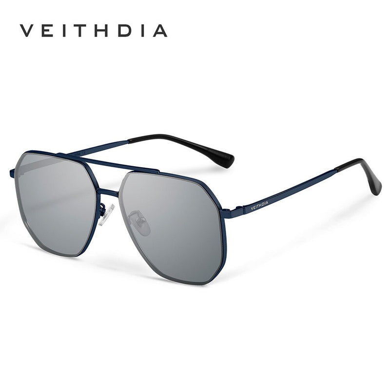 VEITHDIA Brand Nylon Material Male Sunglasses Square Retro Vintage Polarized UV400 Lens Eyewear Sun Glasses For Men/Women 8258 - KiwisLove