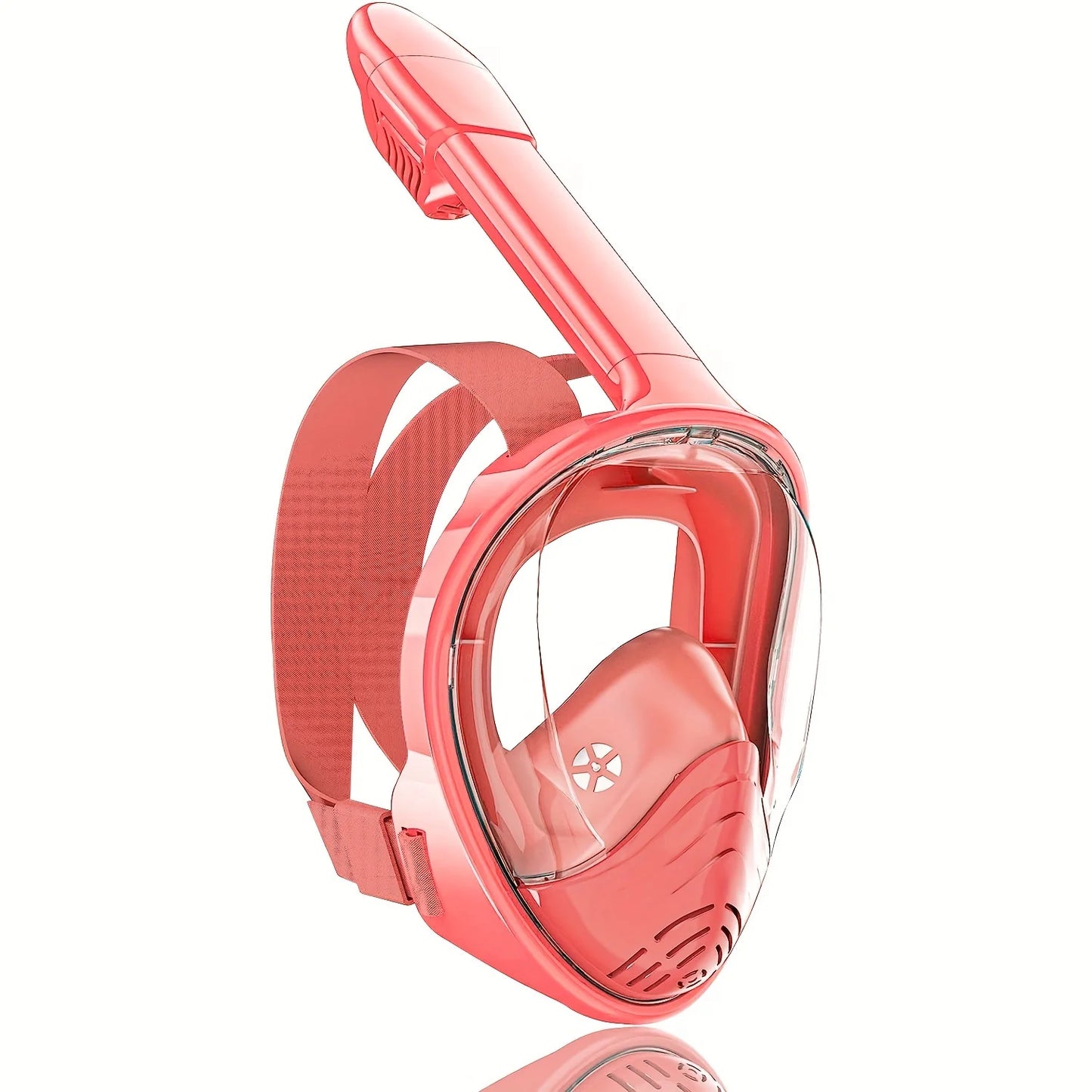 Kids Snorkel Mask  Anti-Fog Leak-Proof Soft Silicone Design Easy to Wear Diving Mask Underwater Scuba Full Face  360° Panoramic