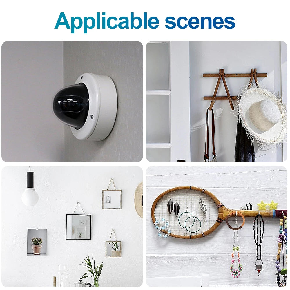 NINDEJIN 20pcs/ set Hollow wall Plastic Anchor with Self-tappping Screw Drywall Anchor Kit for Gypsum Board Fiberboard