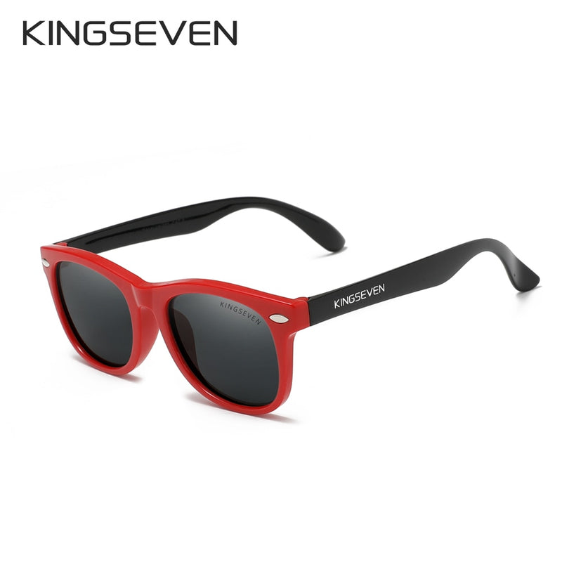 KINGSEVEN Brand Children Sunglasses Polarized Girls Design Glasses Decorative Sun Glasses For Boys Gafas De Sol UV400 - KiwisLove